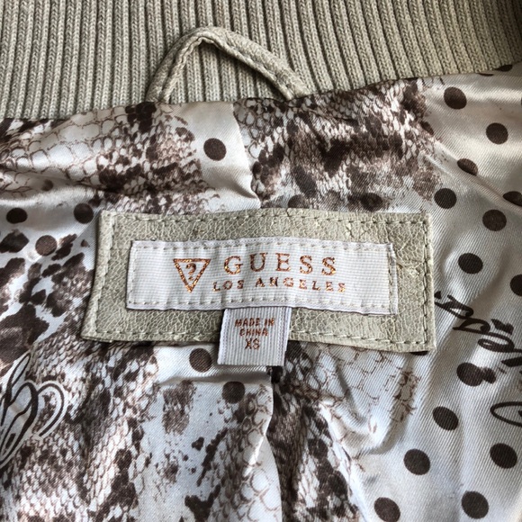 Guess faux leather jacket - Picture 4 of 8